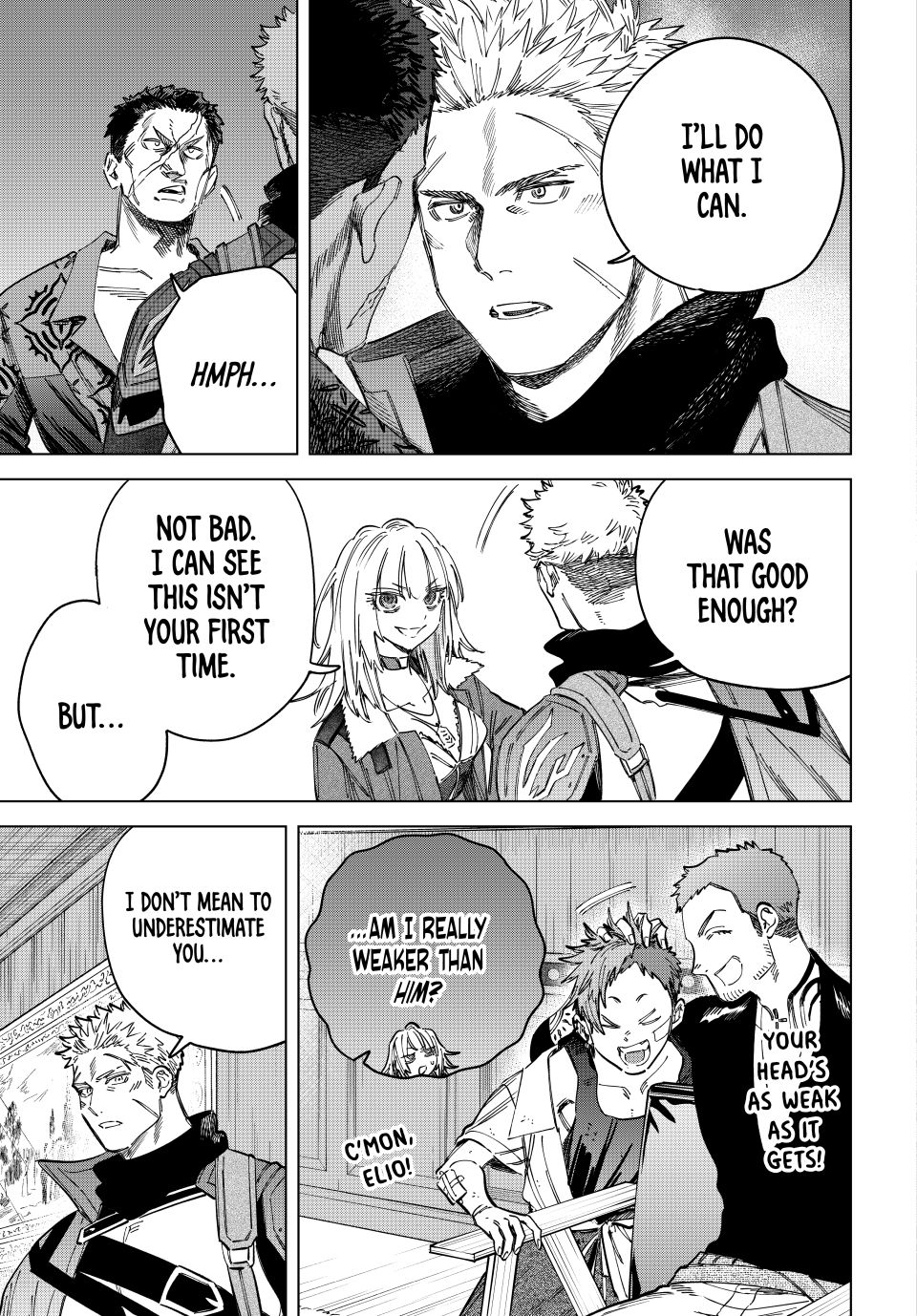 Read The Witch and the Mercenary EN Manga Online
