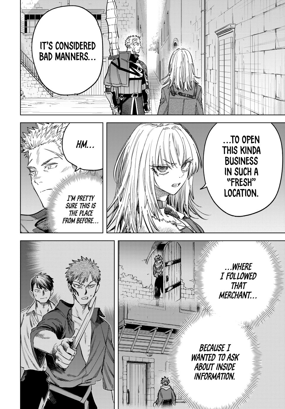 Read The Witch and the Mercenary EN Manga Online
