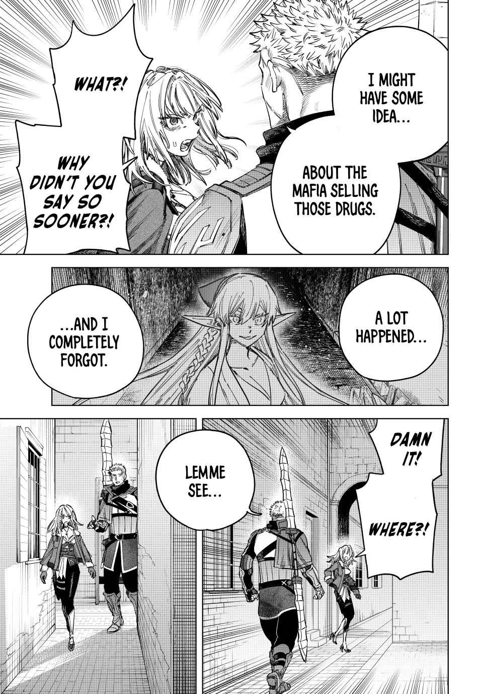 Read The Witch and the Mercenary EN Manga Online