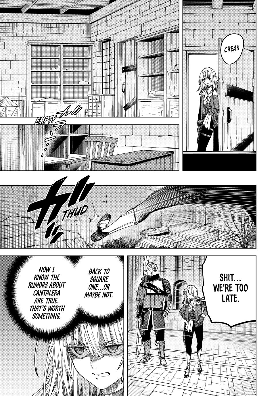 Read The Witch and the Mercenary EN Manga Online