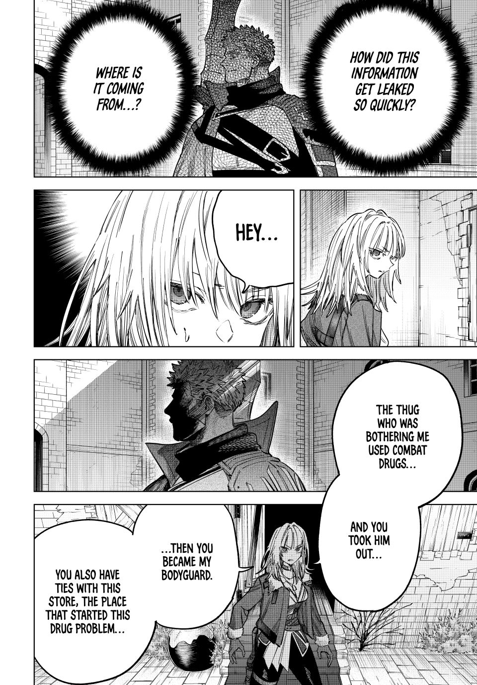 Read The Witch and the Mercenary EN Manga Online