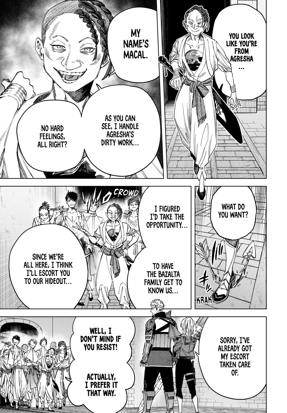 Read The Witch and the Mercenary EN Manga Online
