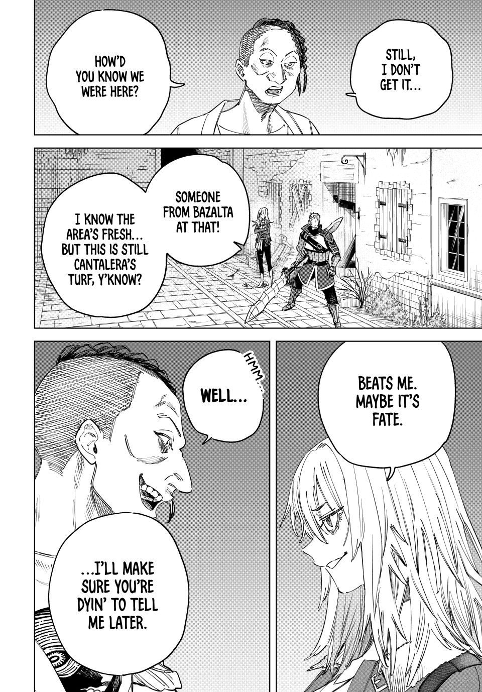 Read The Witch and the Mercenary EN Manga Online