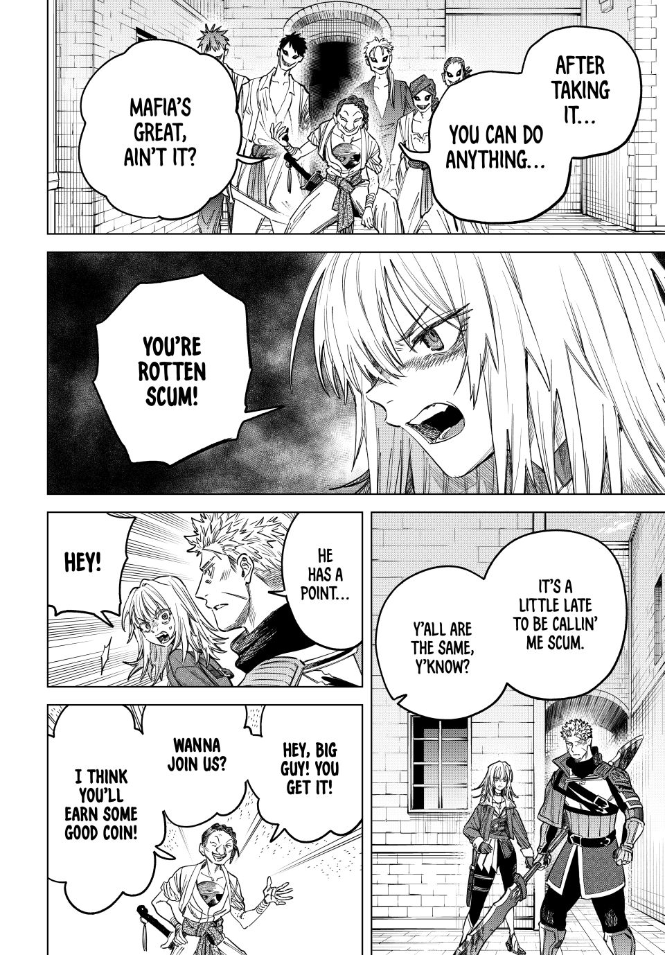 Read The Witch and the Mercenary EN Manga Online