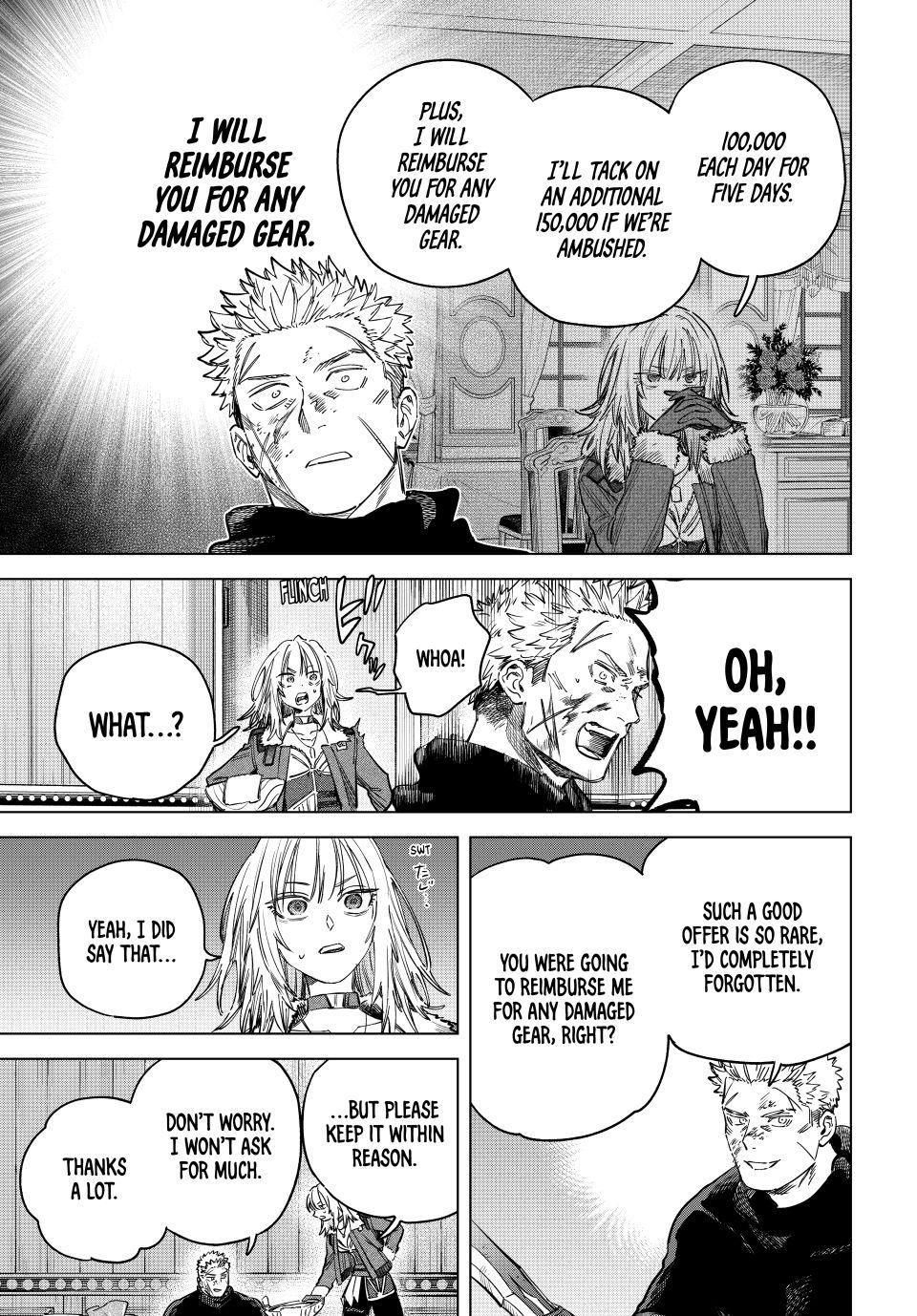 Read The Witch and the Mercenary EN Manga Online
