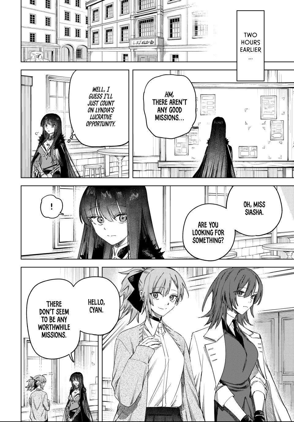 Read The Witch and the Mercenary EN Manga Online