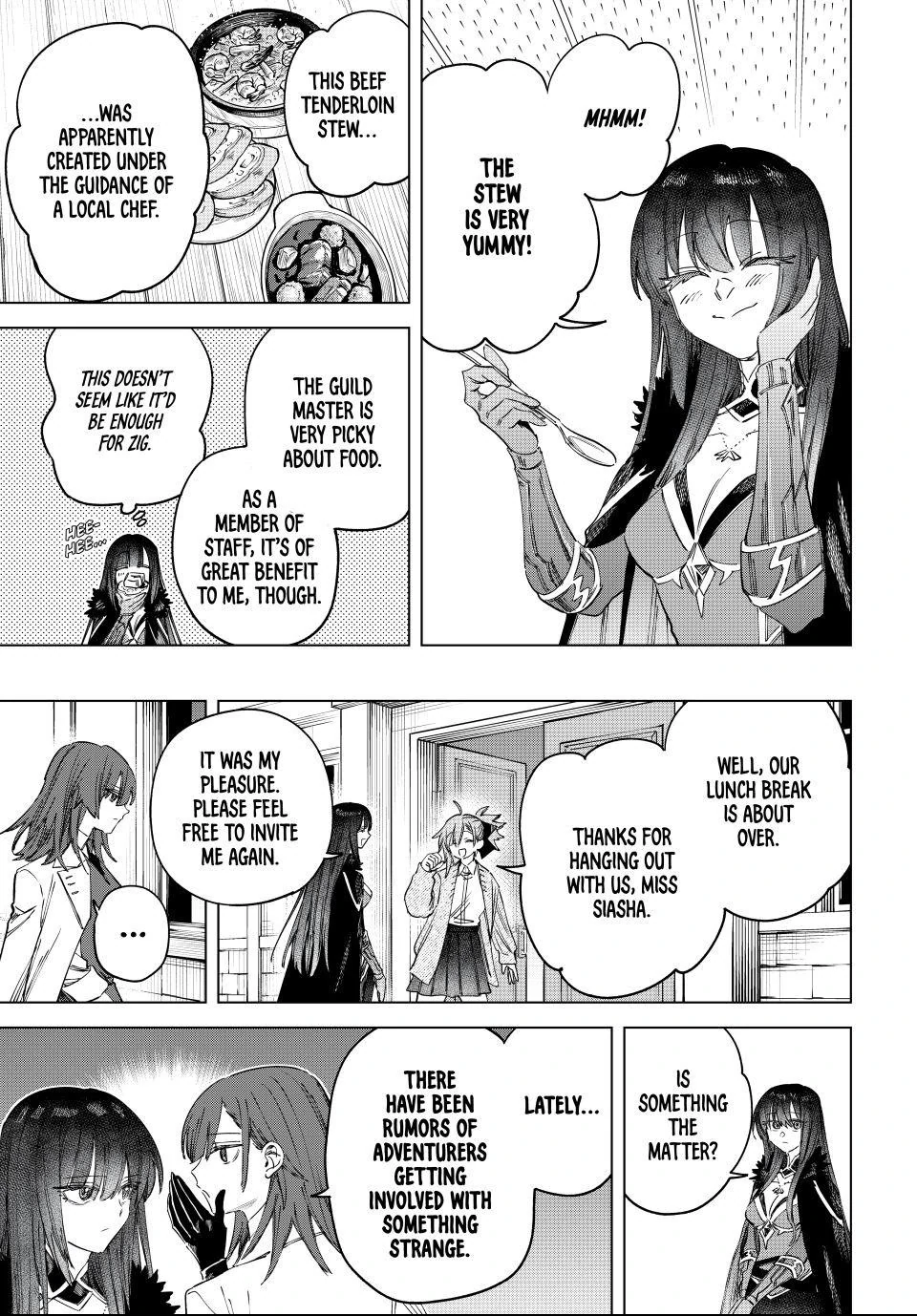 Read The Witch and the Mercenary EN Manga Online