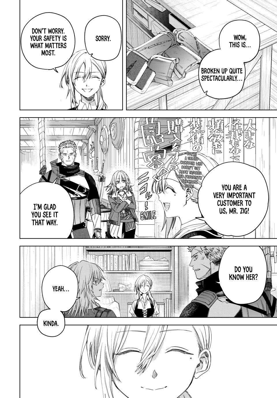 Read The Witch and the Mercenary EN Manga Online
