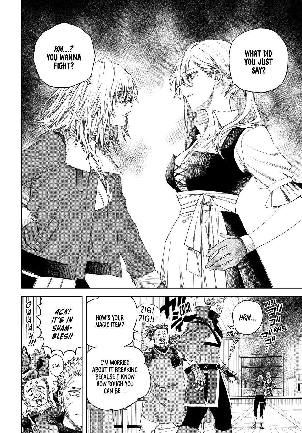 Read The Witch and the Mercenary EN Manga Online