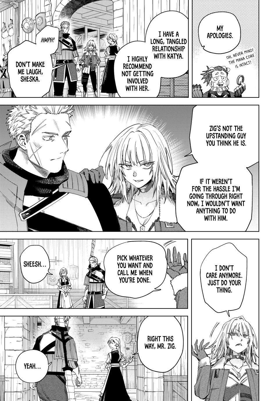 Read The Witch and the Mercenary EN Manga Online