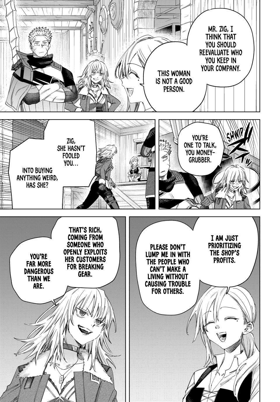 Read The Witch and the Mercenary EN Manga Online