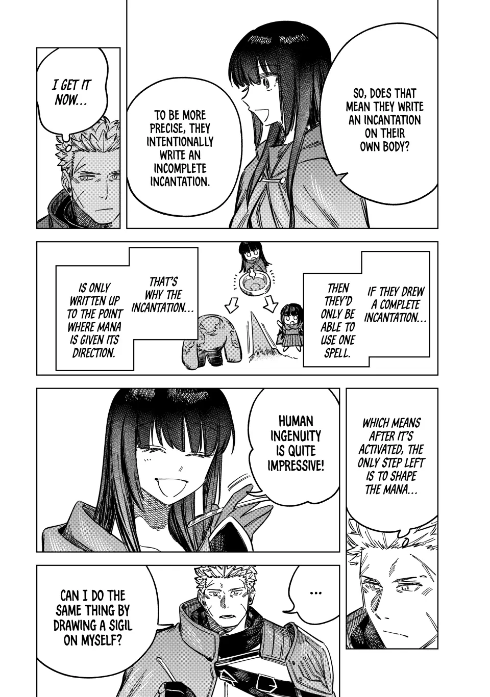 Read The Witch and the Mercenary EN Manga Online