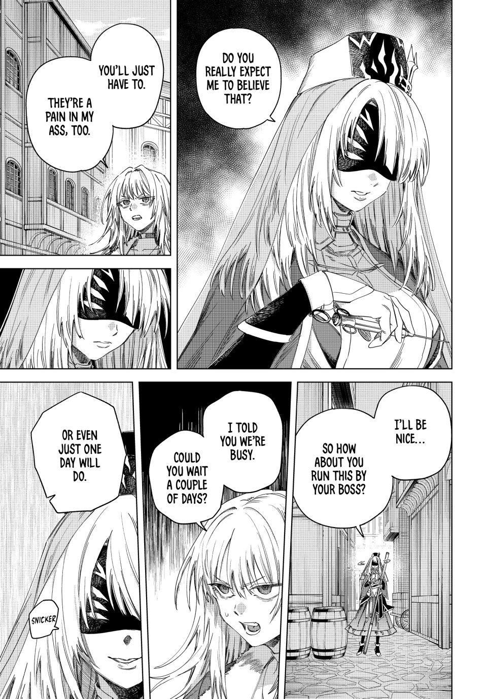 Read The Witch and the Mercenary EN Manga Online