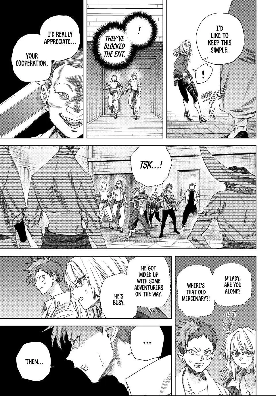 Read The Witch and the Mercenary EN Manga Online