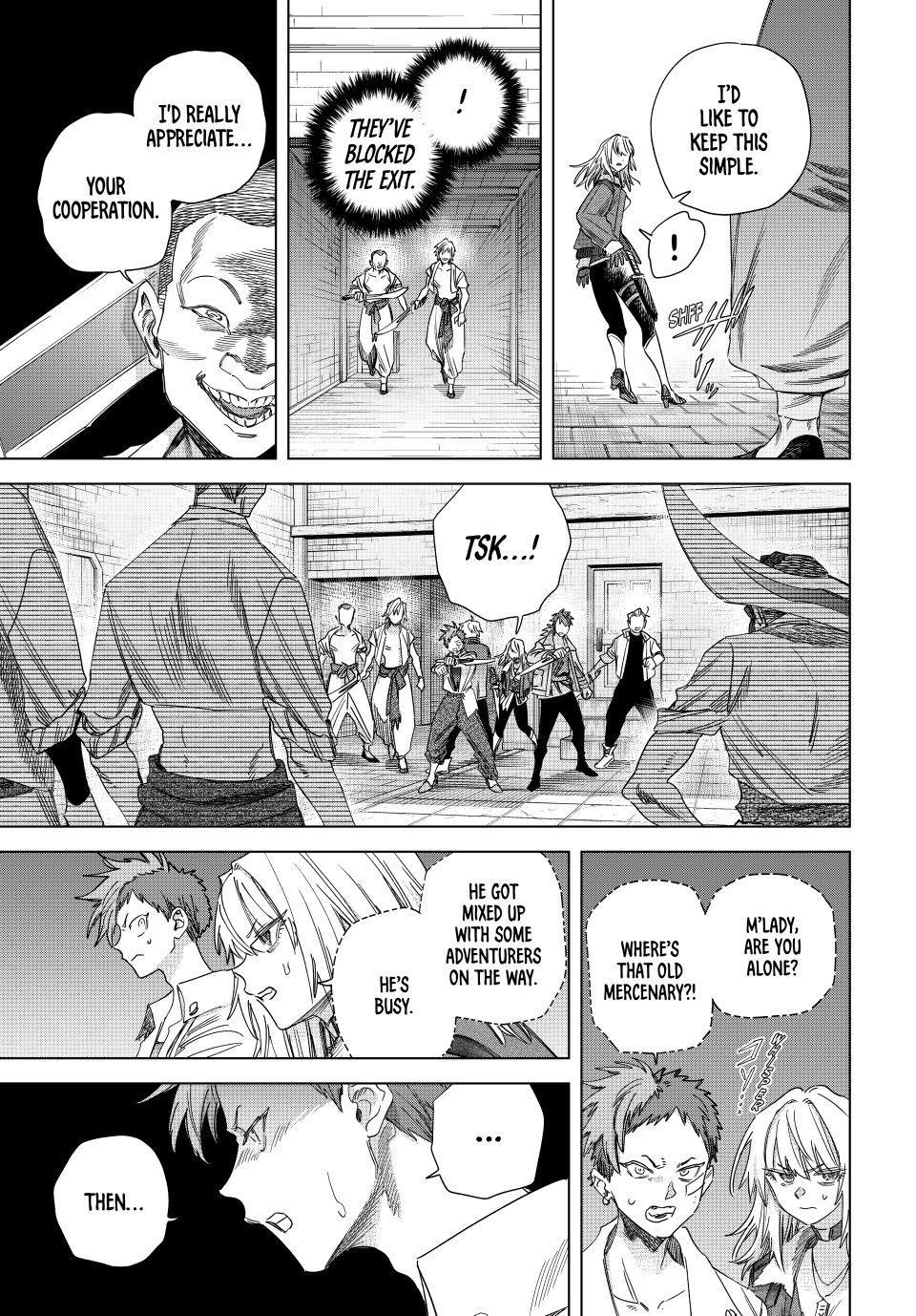 Read The Witch and the Mercenary EN Manga Online