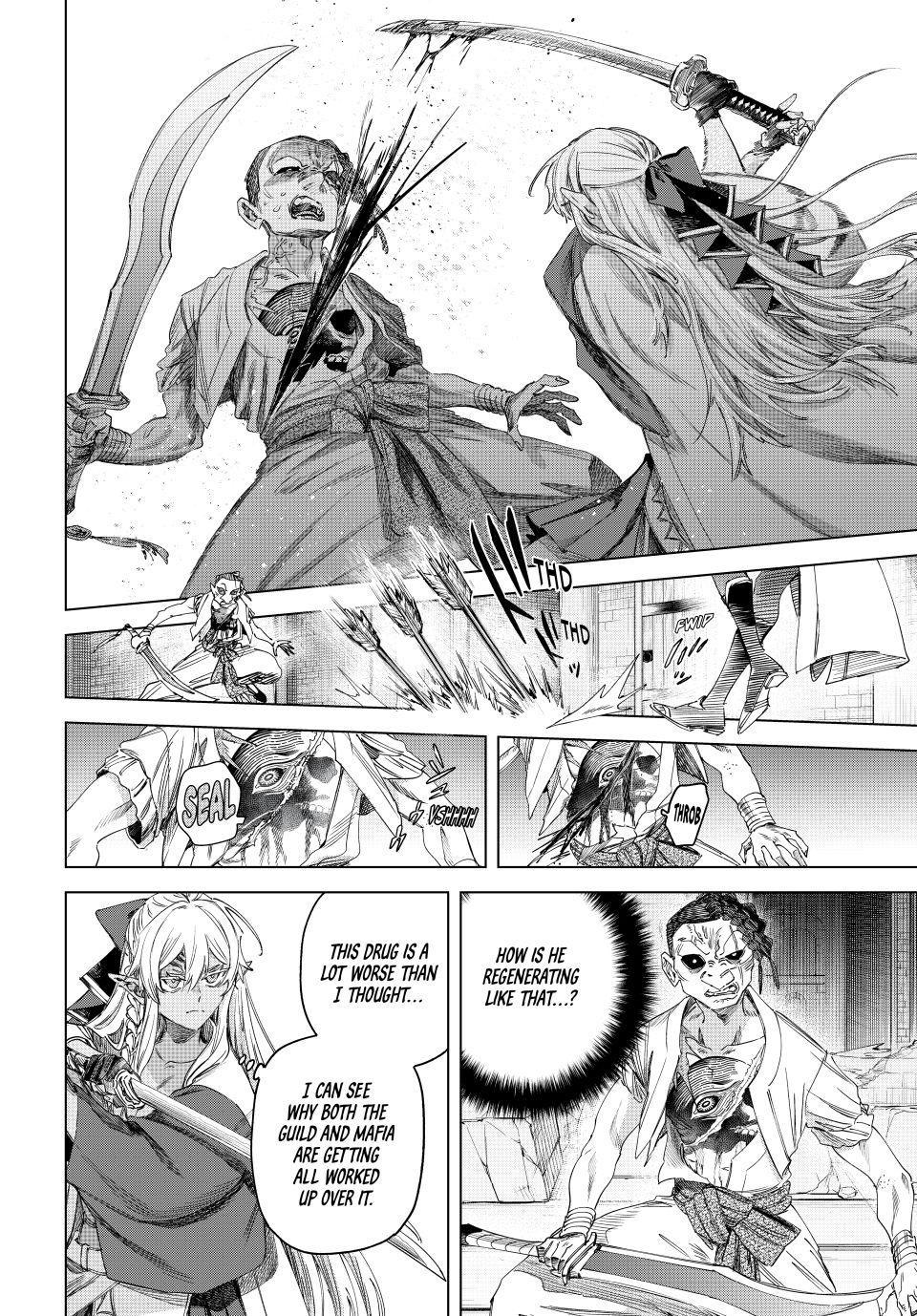Read The Witch and the Mercenary EN Manga Online