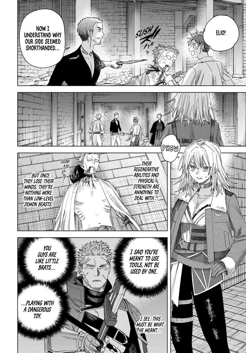 Read The Witch and the Mercenary EN Manga Online