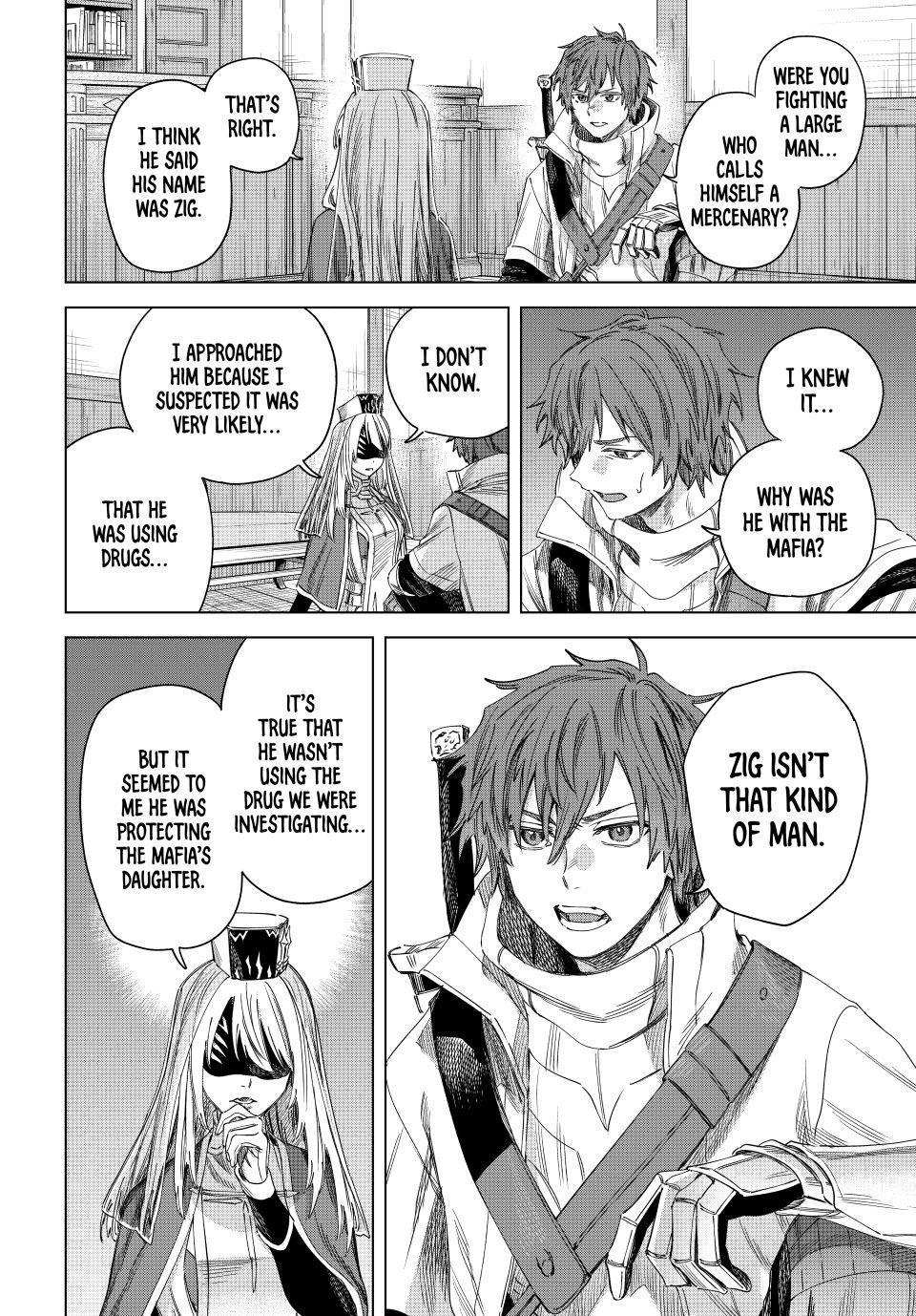 Read The Witch and the Mercenary EN Manga Online
