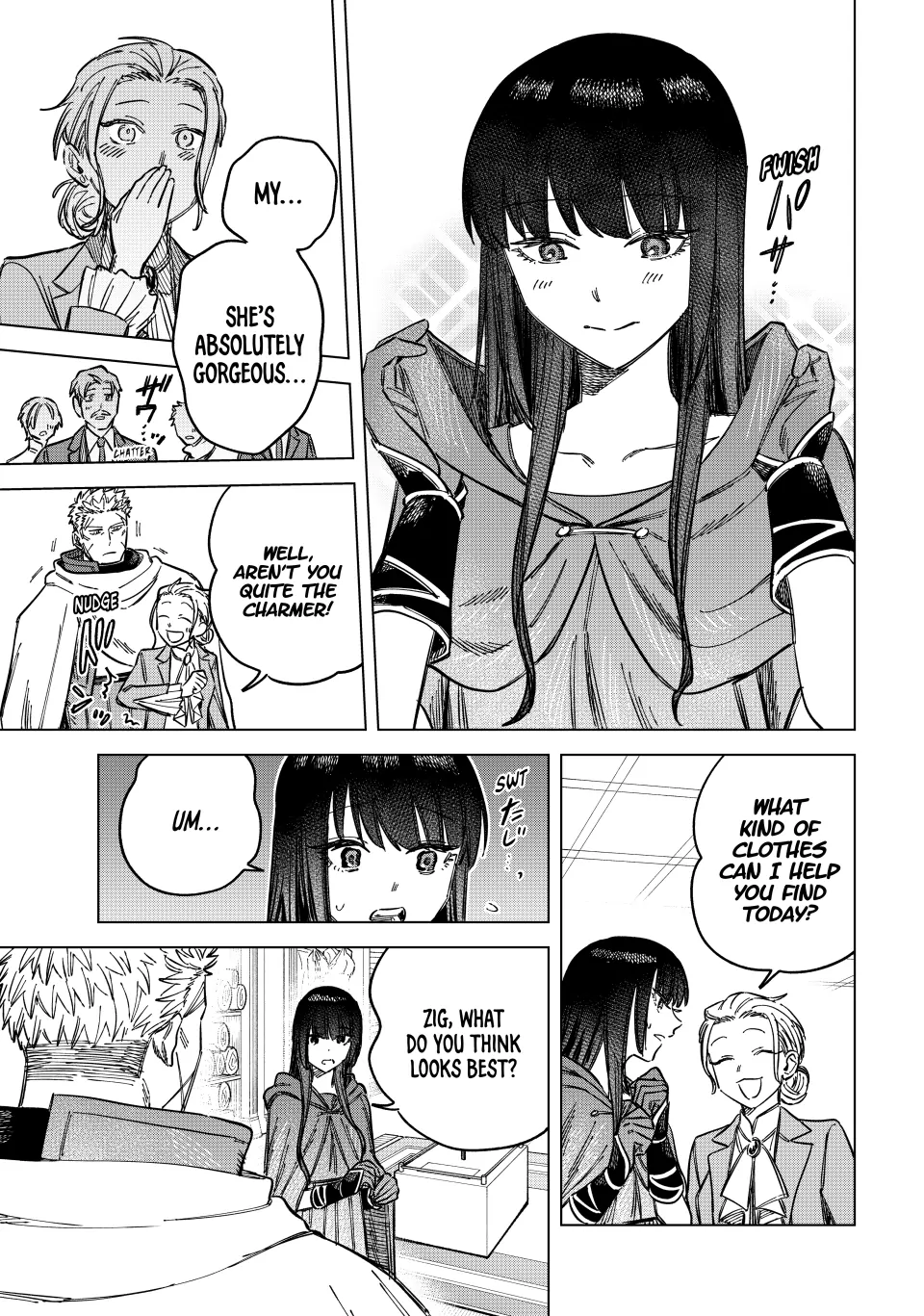 Read The Witch and the Mercenary EN Manga Online