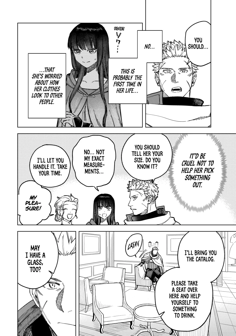 Read The Witch and the Mercenary EN Manga Online