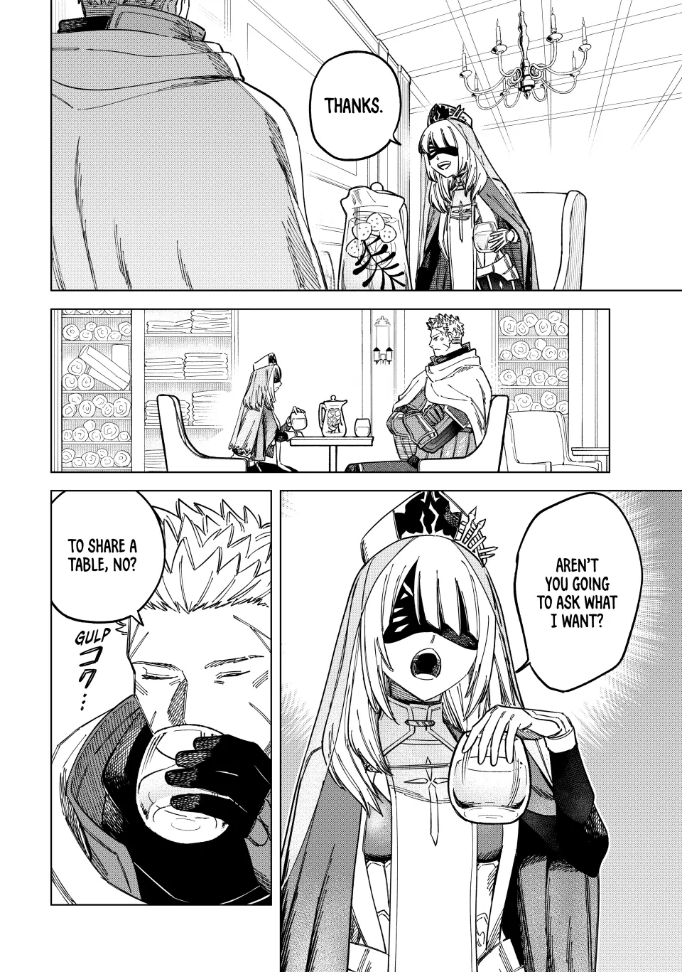 Read The Witch and the Mercenary EN Manga Online