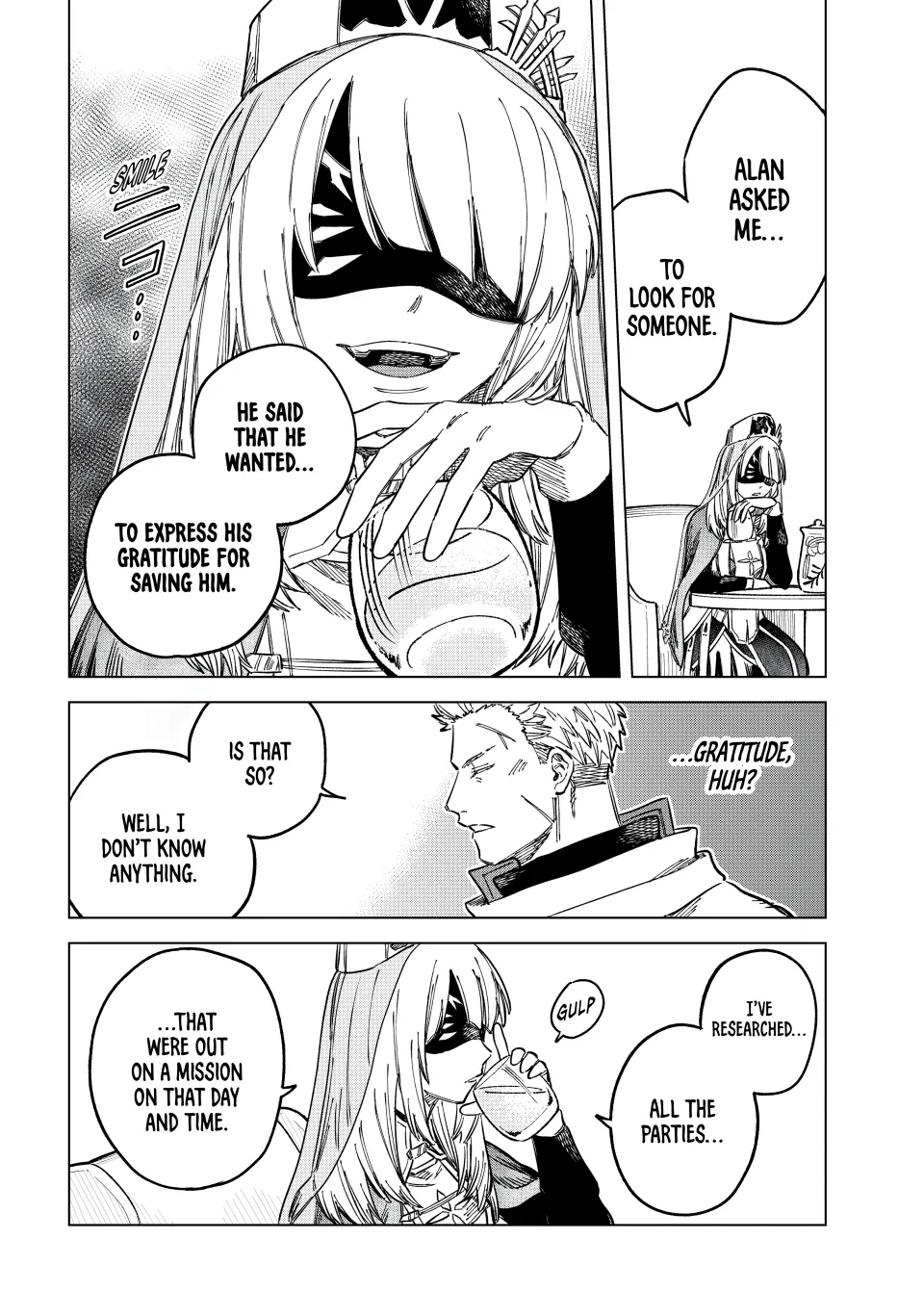 Read The Witch and the Mercenary EN Manga Online