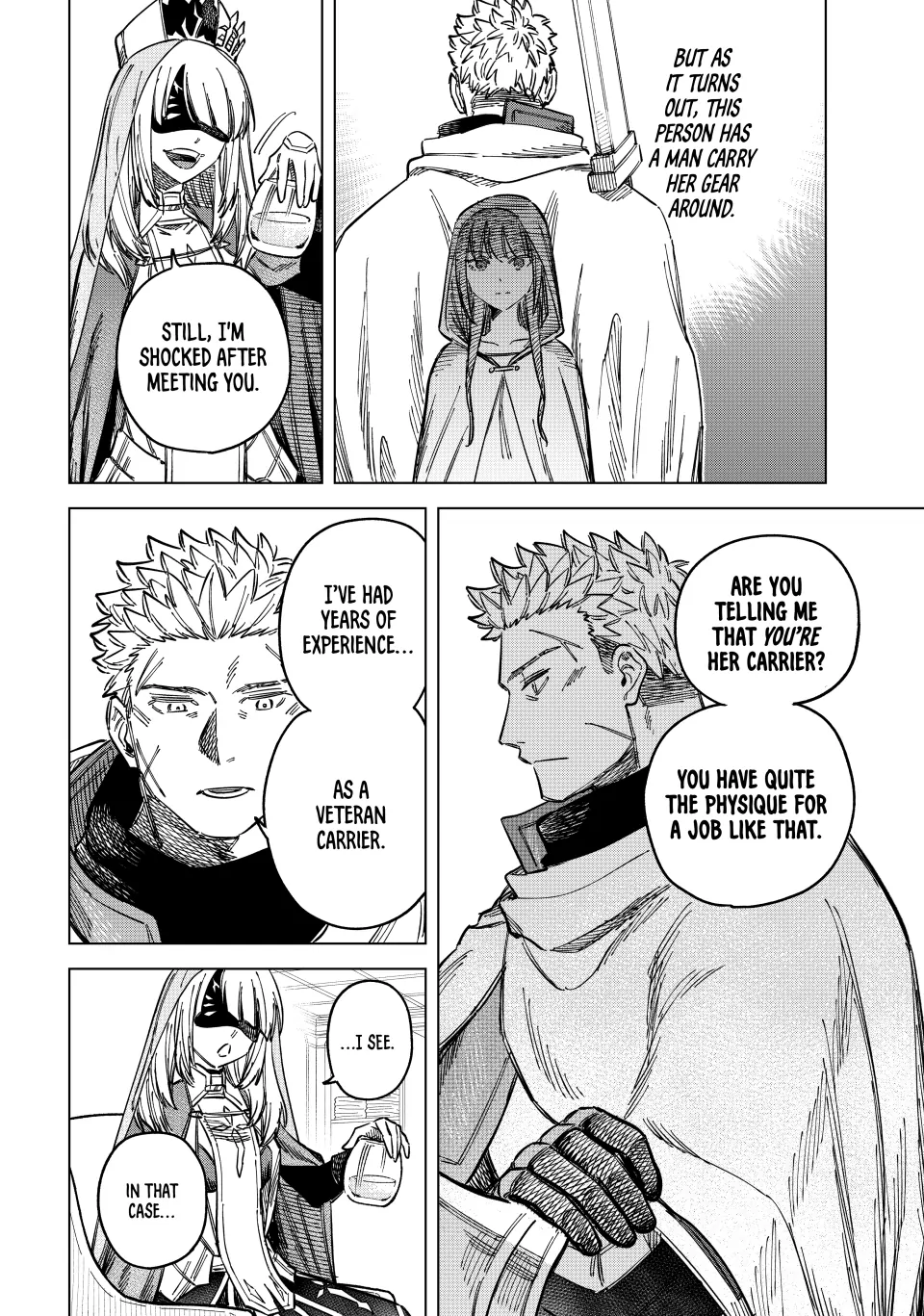 Read The Witch and the Mercenary EN Manga Online