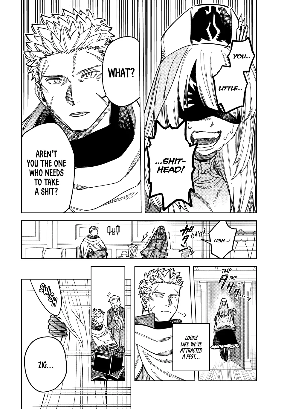 Read The Witch and the Mercenary EN Manga Online