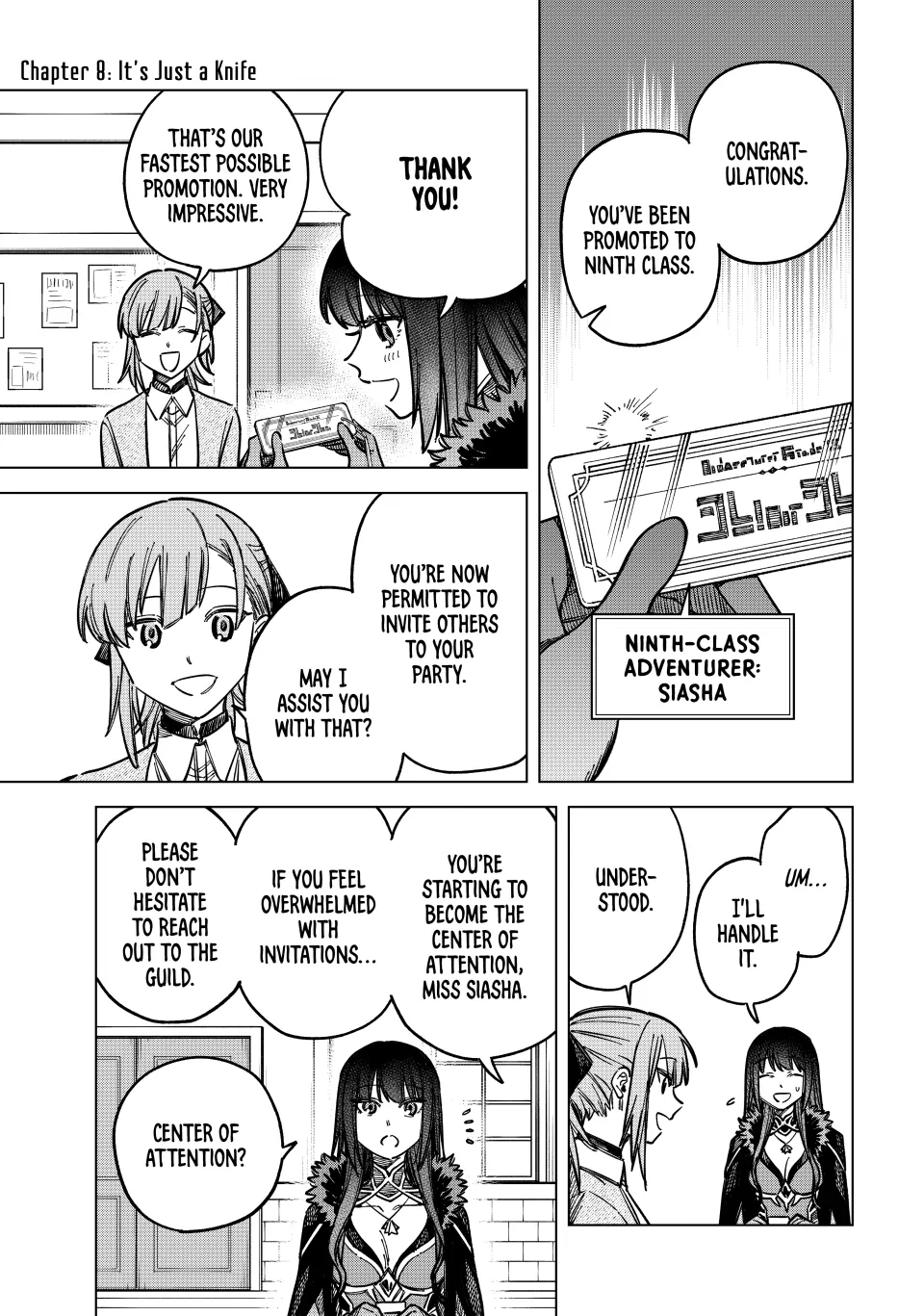 Read The Witch and the Mercenary EN Manga Online