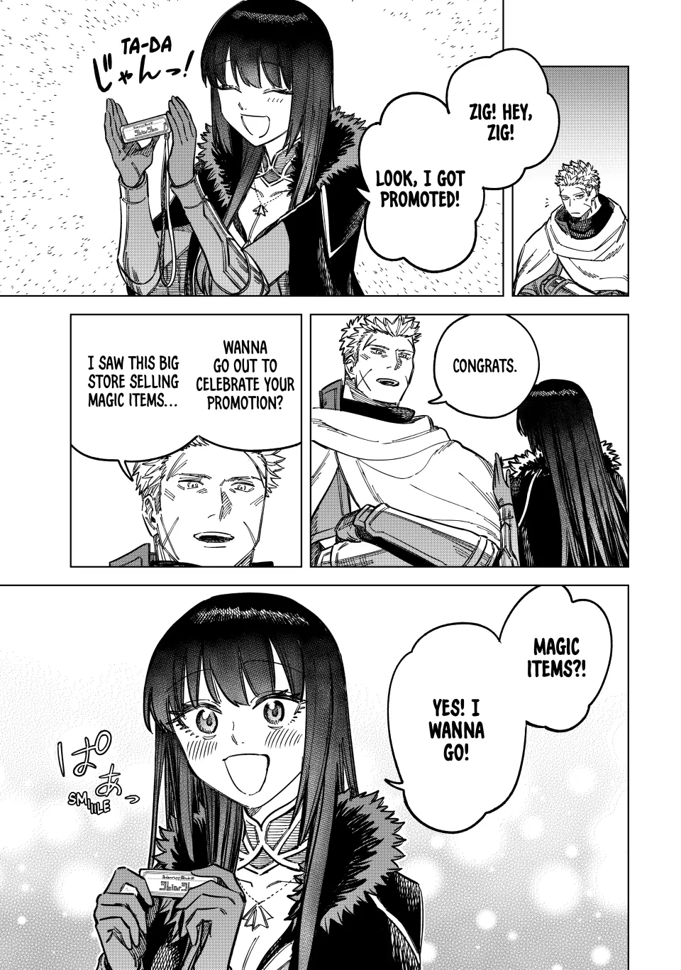 Read The Witch and the Mercenary EN Manga Online