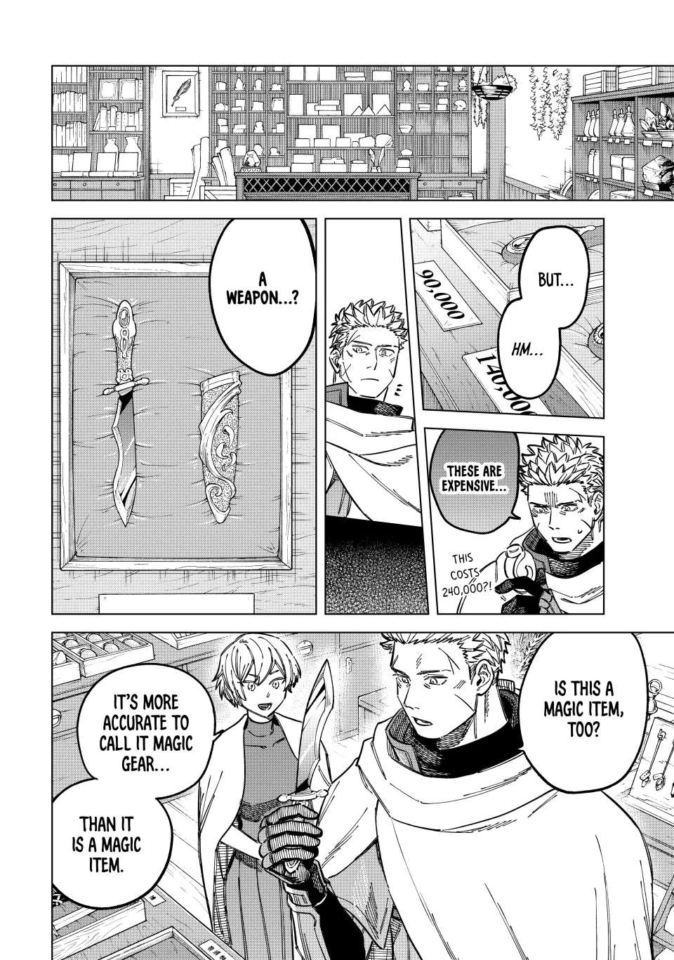 Read The Witch and the Mercenary EN Manga Online