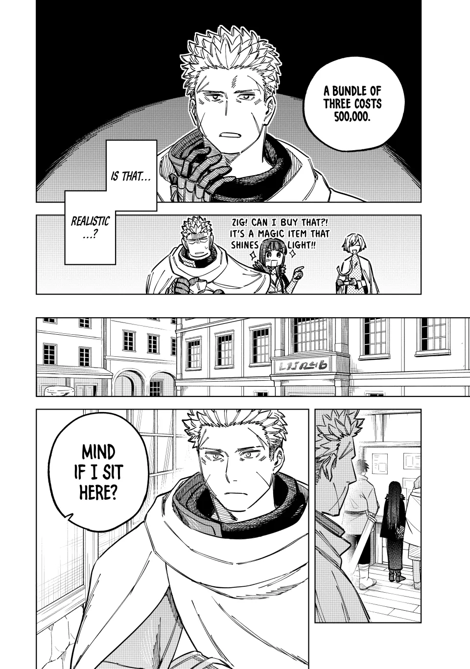 Read The Witch and the Mercenary EN Manga Online