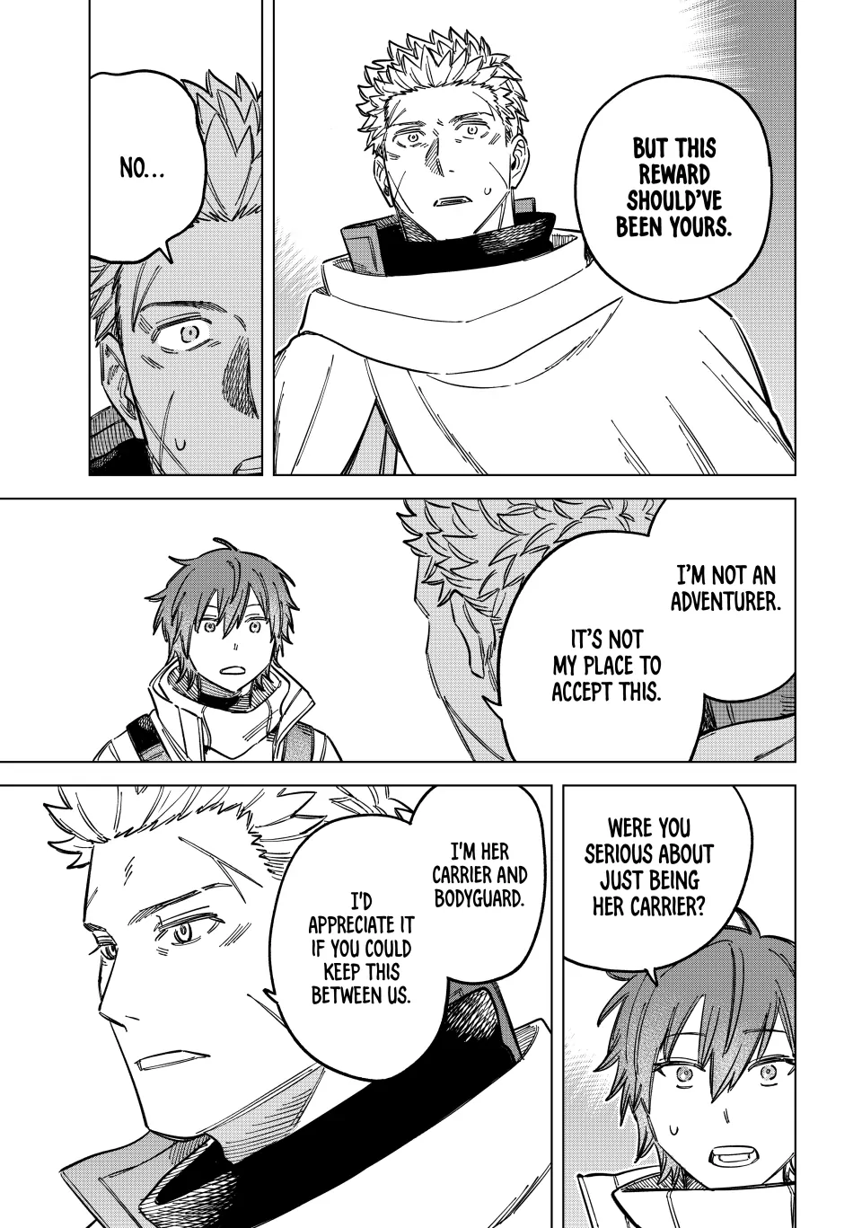 Read The Witch and the Mercenary EN Manga Online