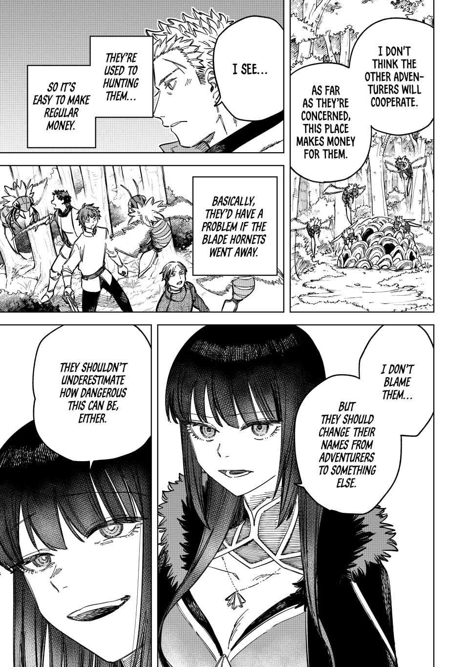 Read The Witch and the Mercenary EN Manga Online