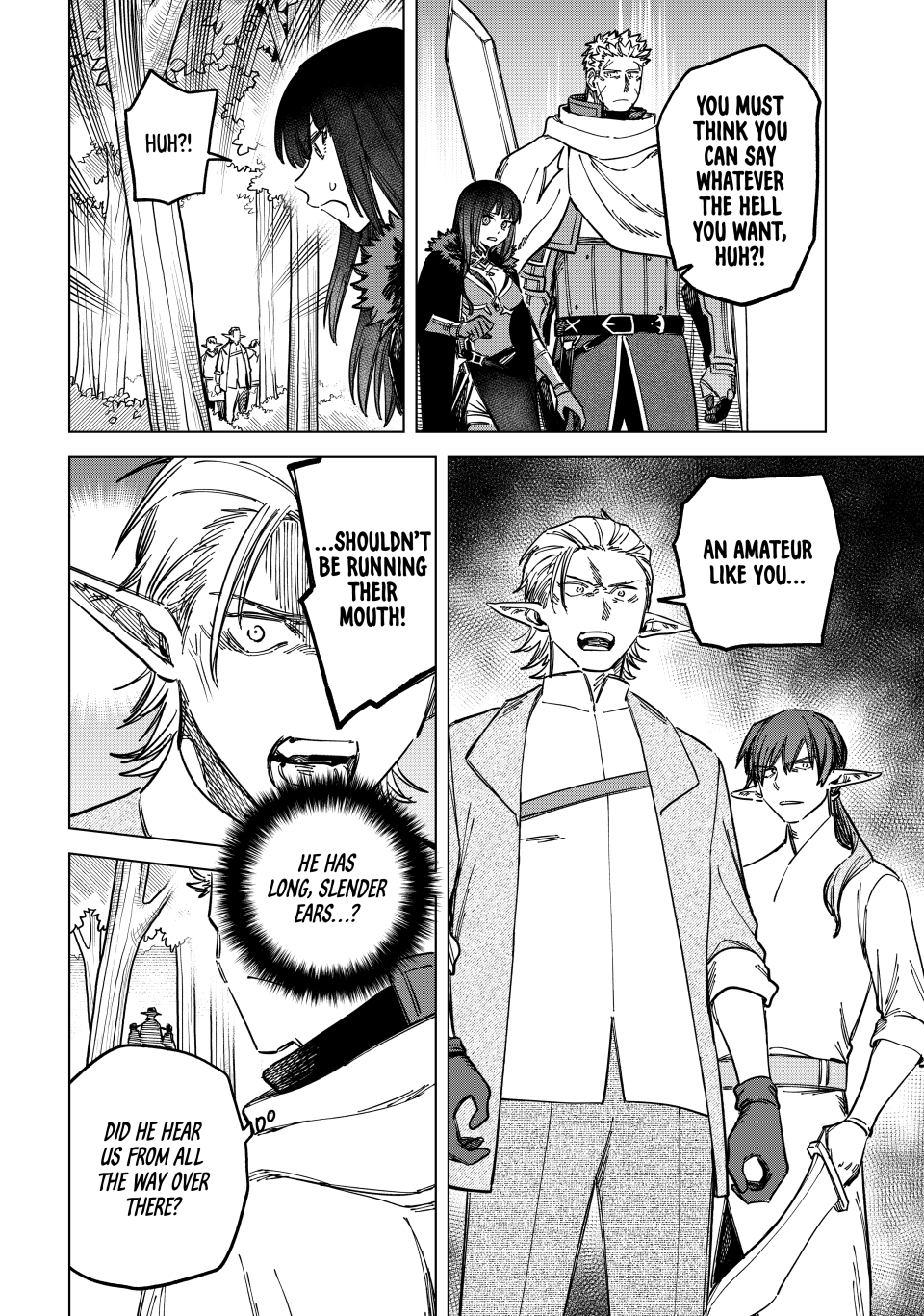 Read The Witch and the Mercenary EN Manga Online