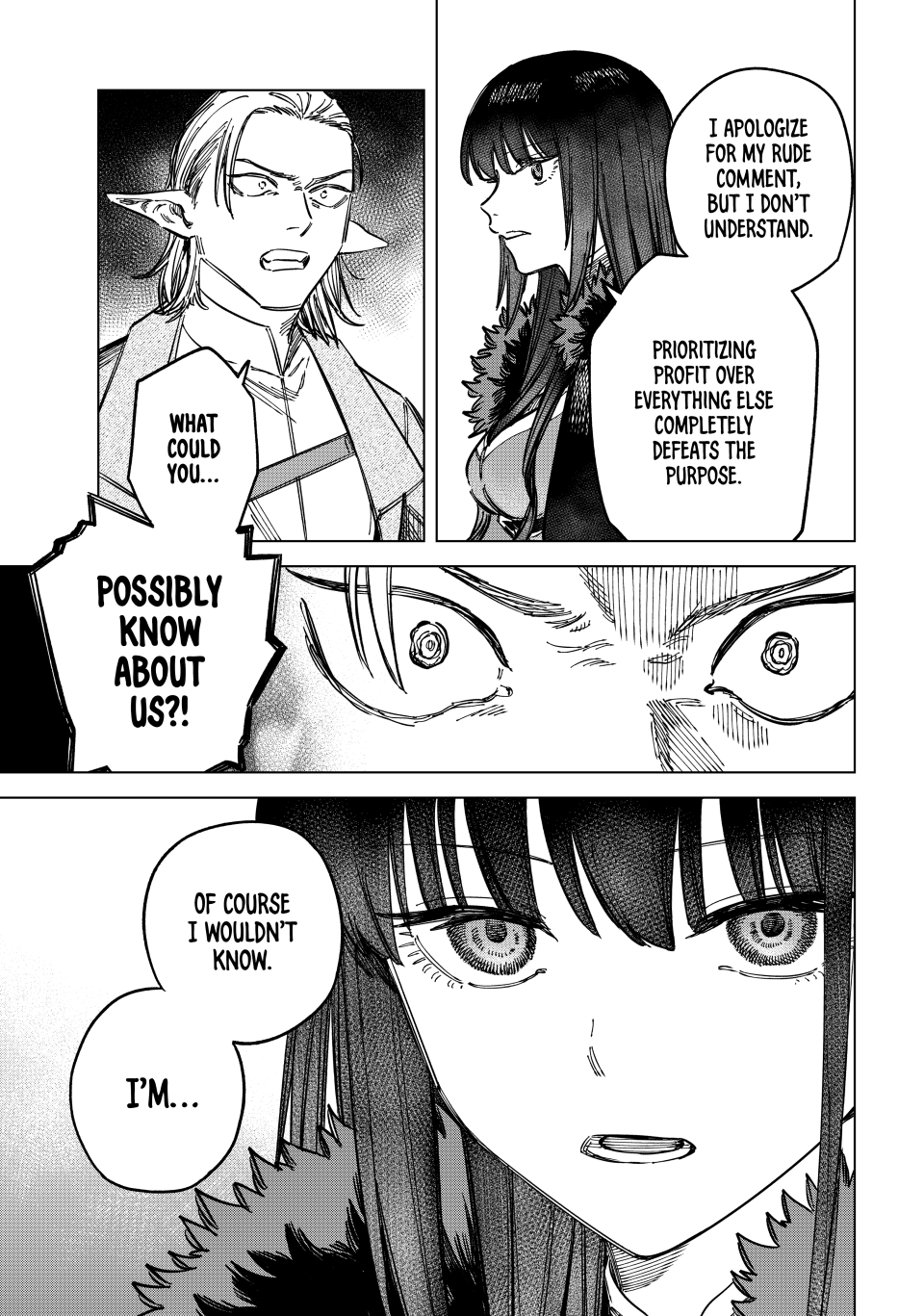 Read The Witch and the Mercenary EN Manga Online