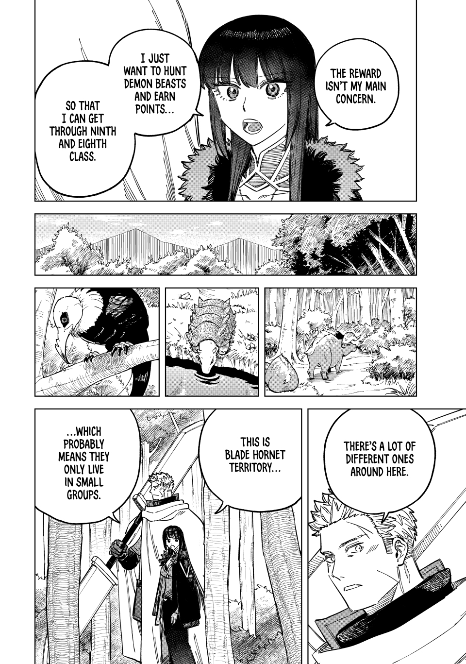 Read The Witch and the Mercenary EN Manga Online