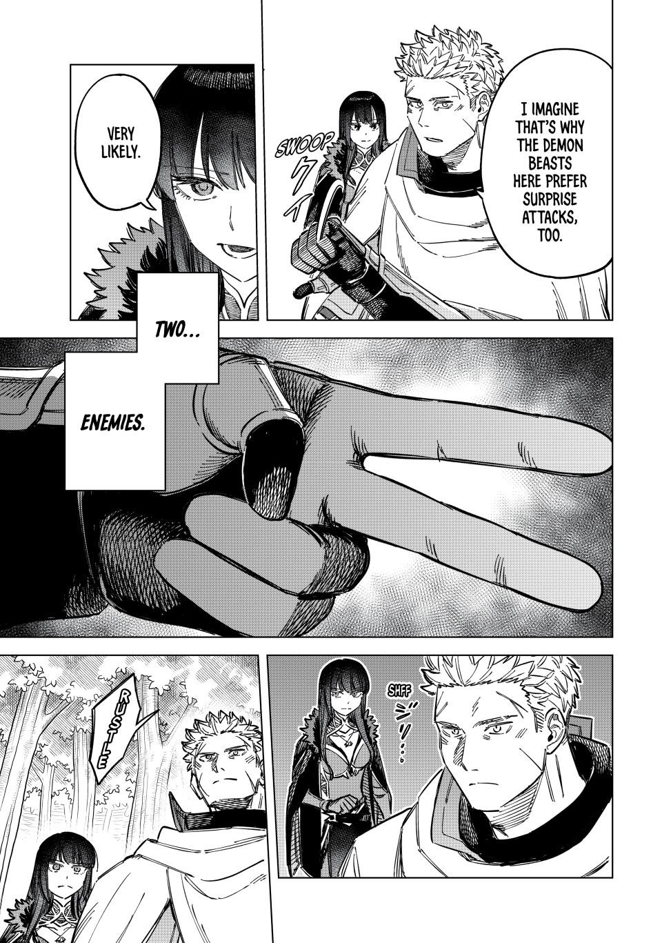 Read The Witch and the Mercenary EN Manga Online