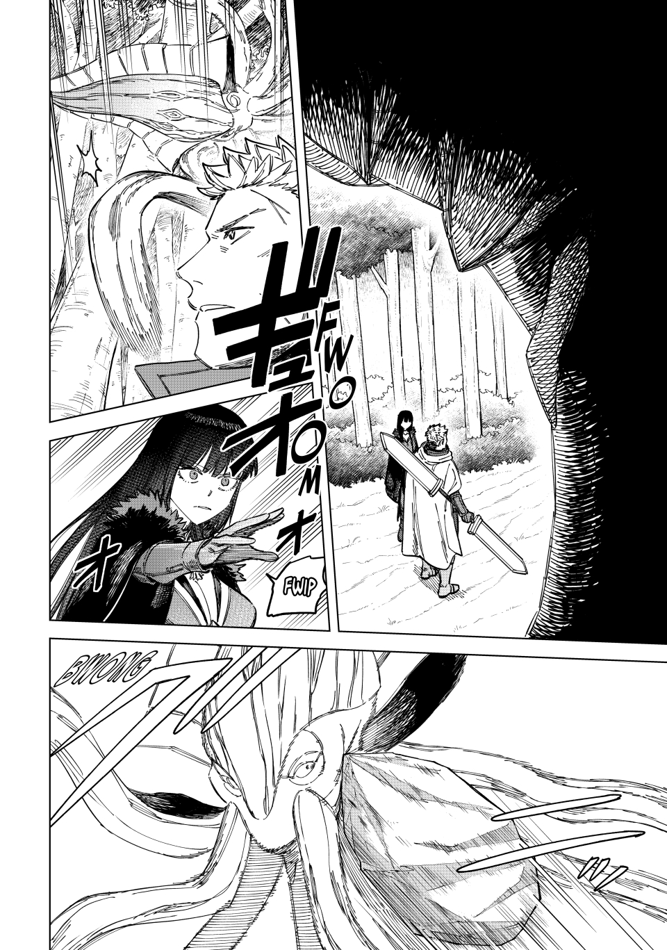 Read The Witch and the Mercenary EN Manga Online