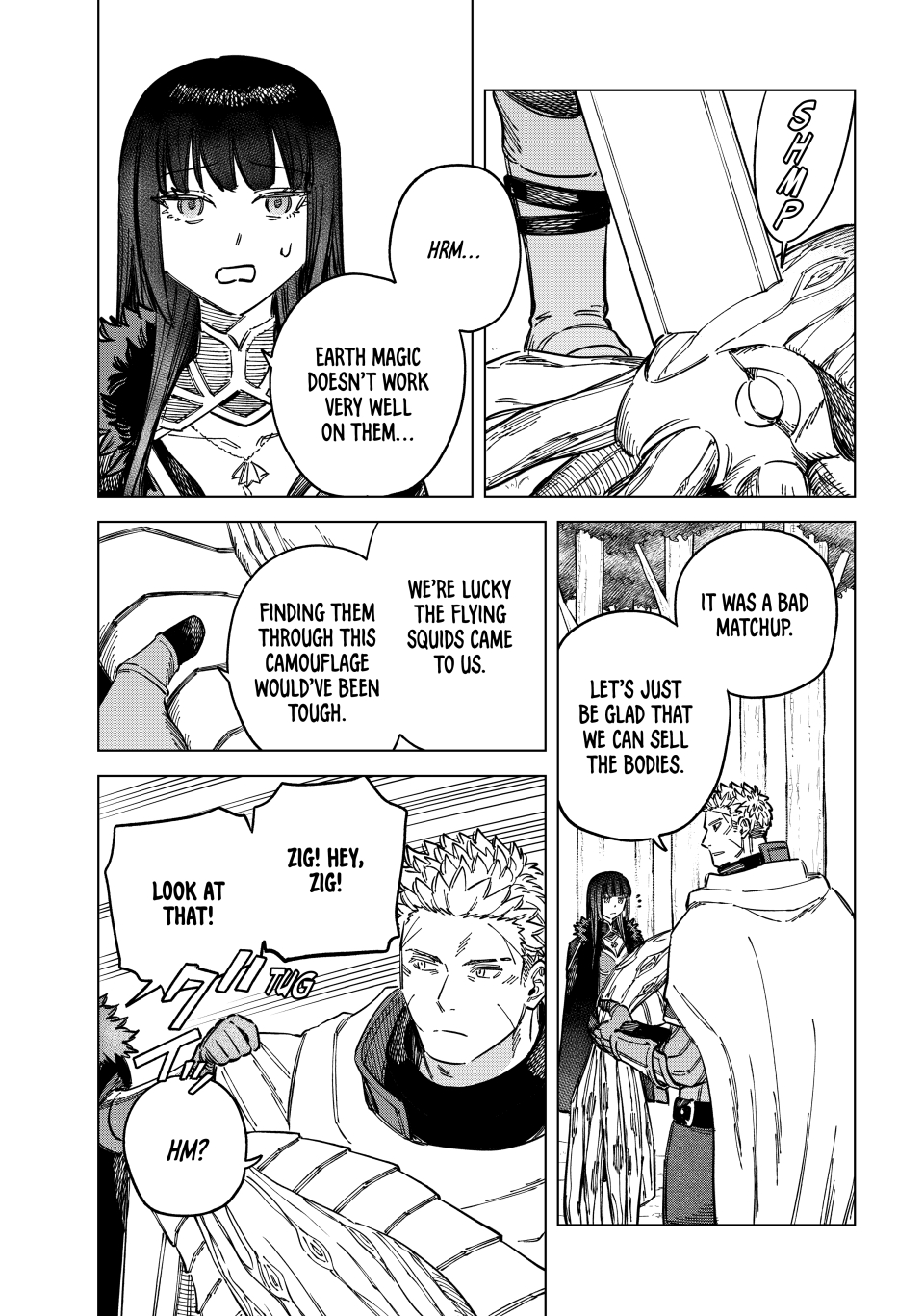 Read The Witch and the Mercenary EN Manga Online
