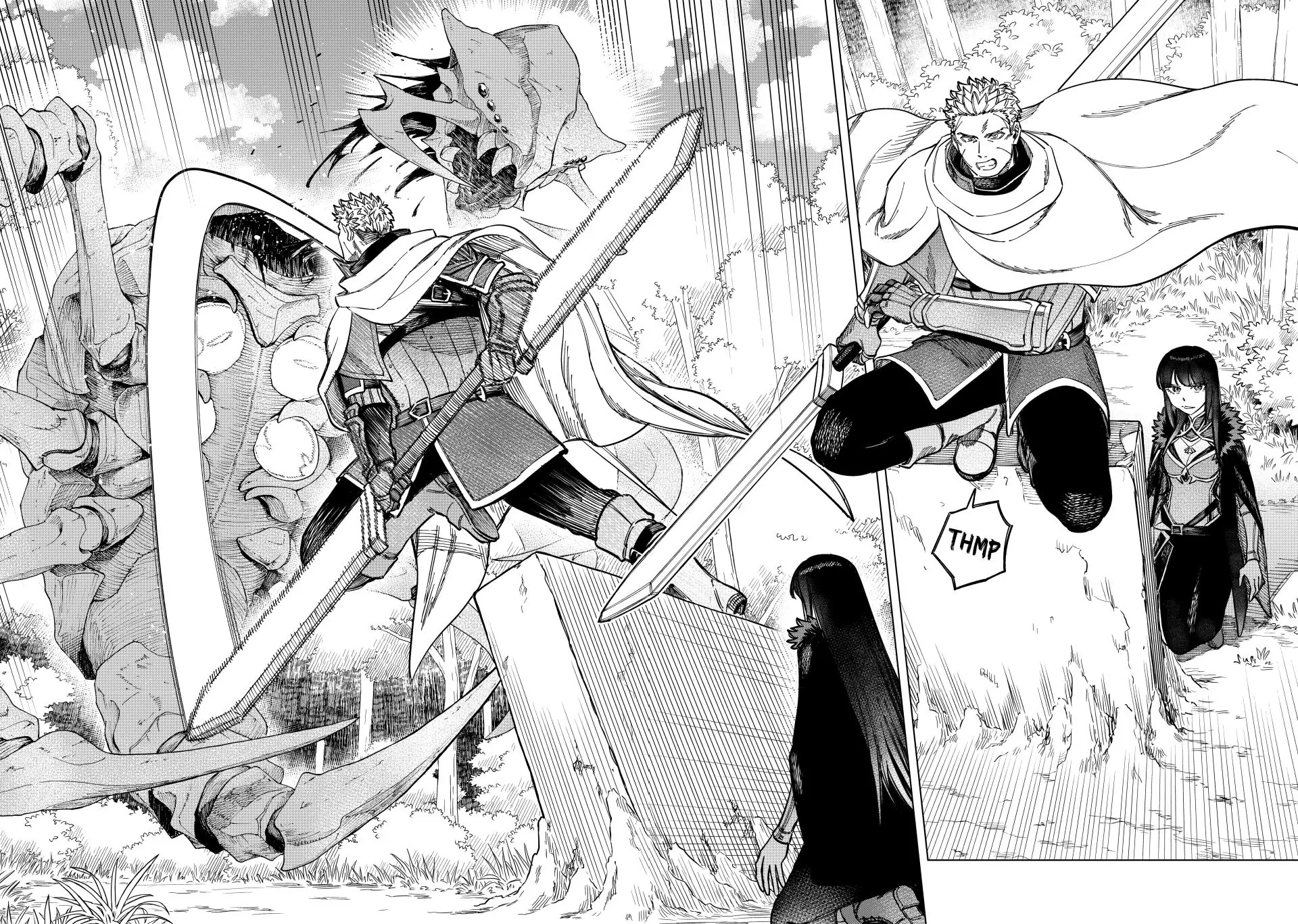 Read The Witch and the Mercenary EN Manga Online
