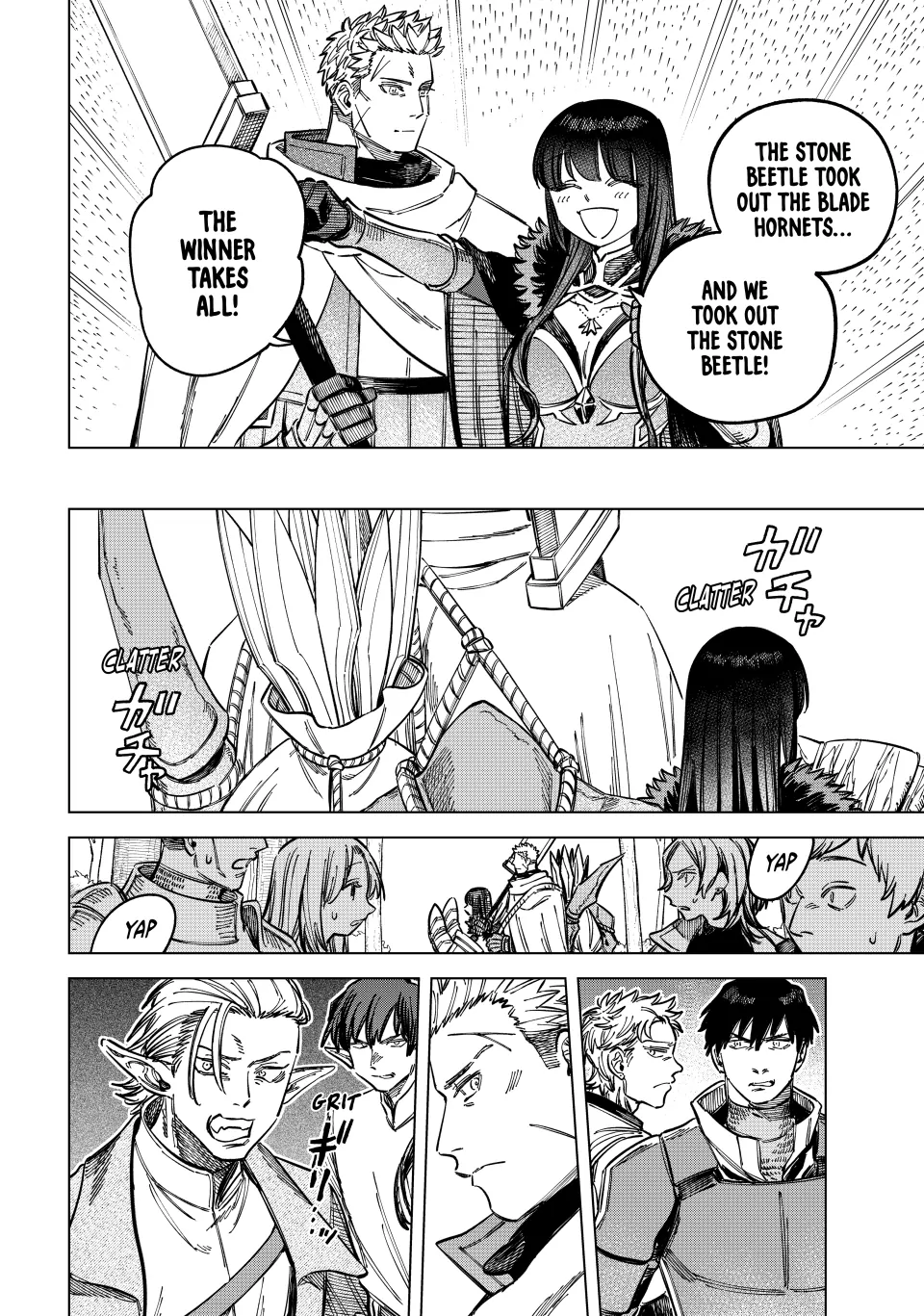 Read The Witch and the Mercenary EN Manga Online
