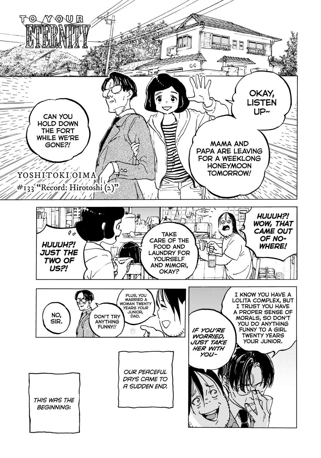 Read To Your Eternity  EN Manga Online