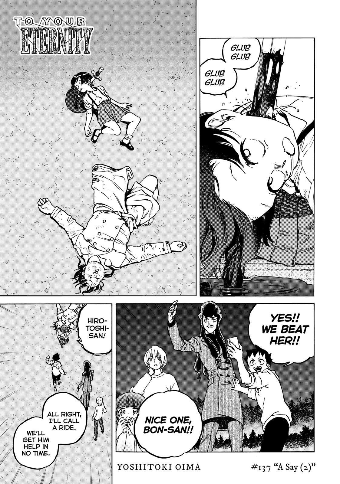 Read To Your Eternity  EN Manga Online
