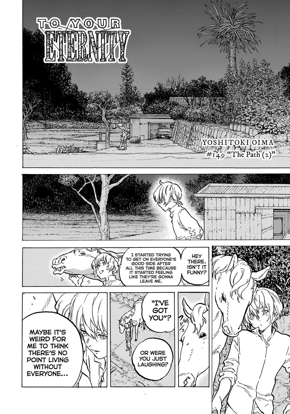 Read To Your Eternity  EN Manga Online