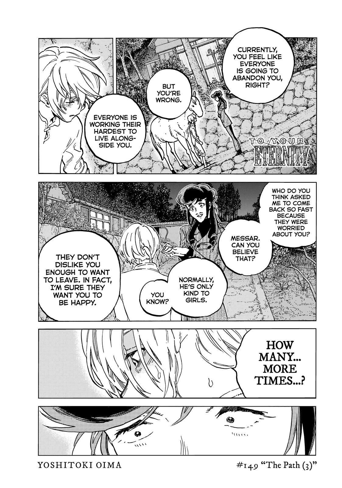 Read To Your Eternity  EN Manga Online