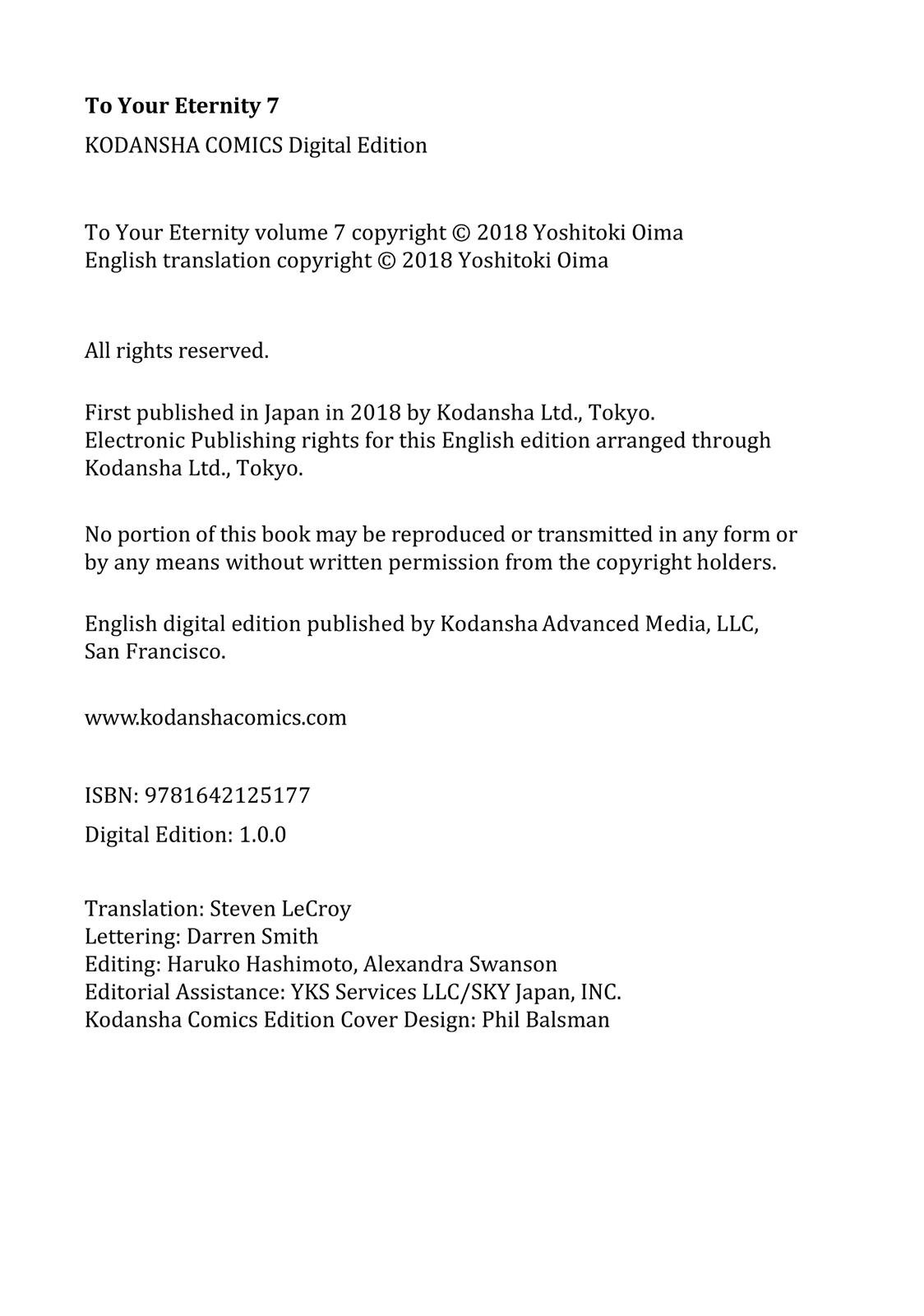 Read To Your Eternity  EN Manga Online