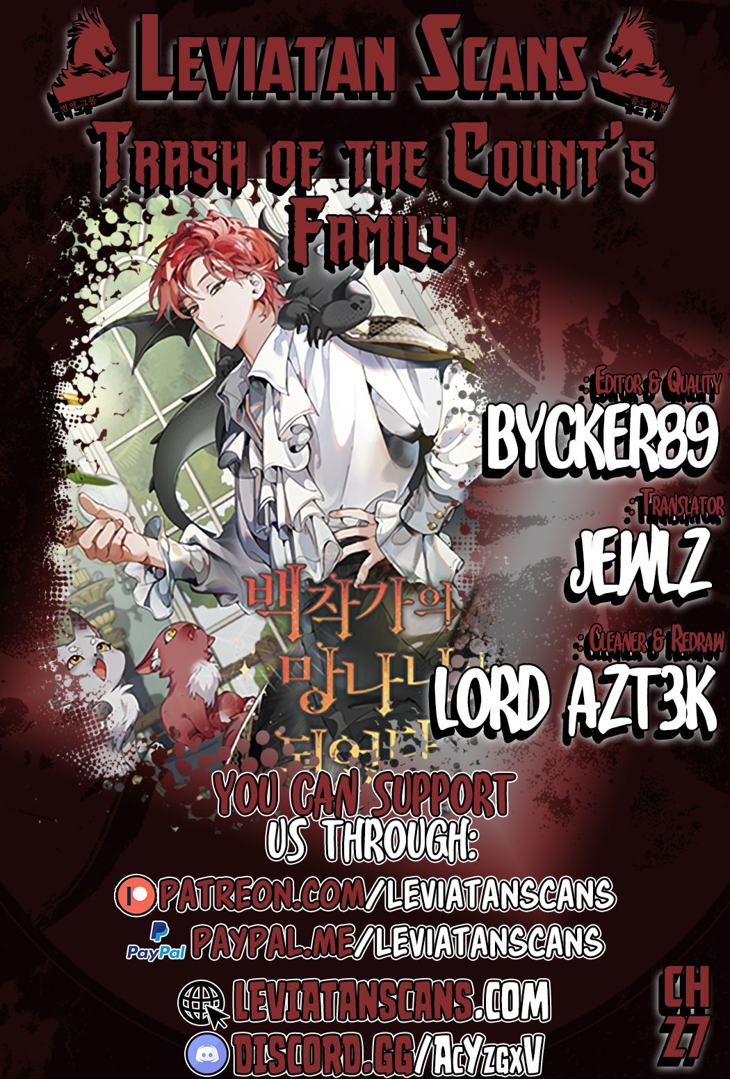 Read Trash of the Count’s Family EN Manga Online