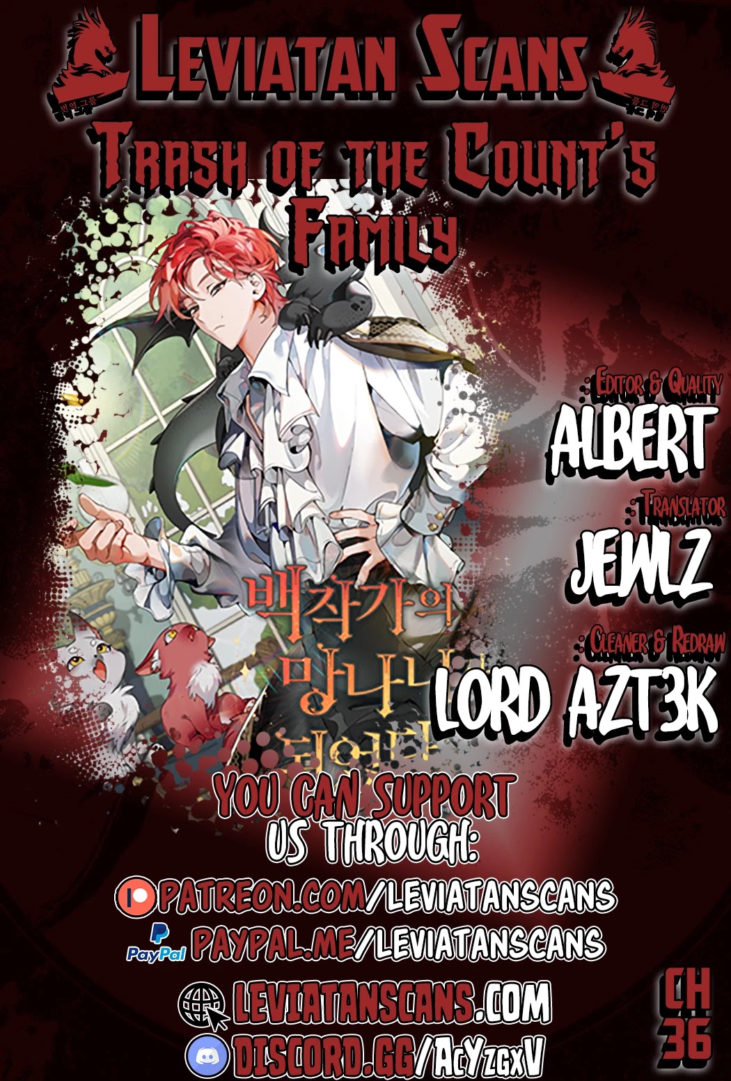 Read Trash of the Count’s Family EN Manga Online