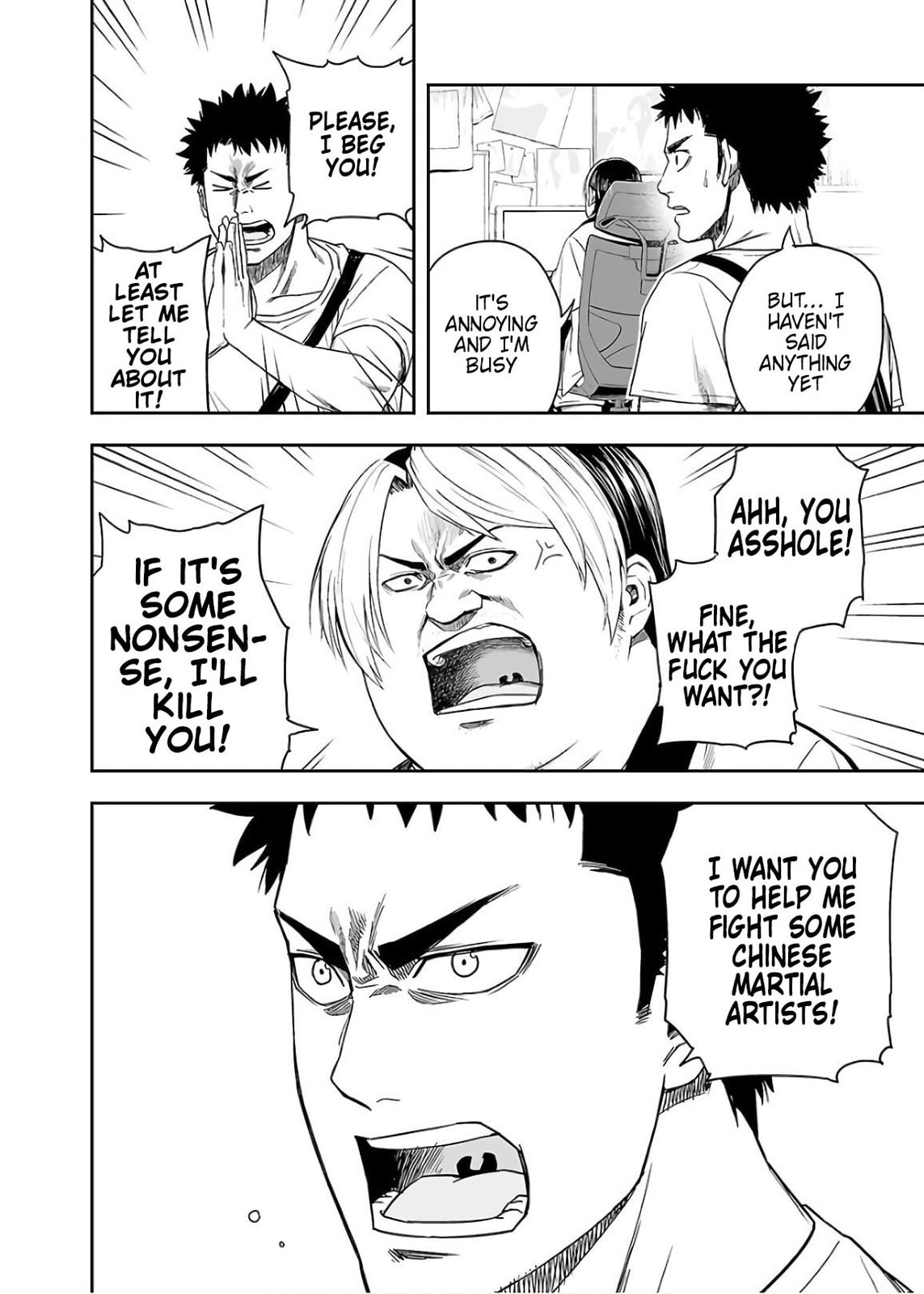 Read Tsuyoshi The One Who No One can Win Against EN Manga Online